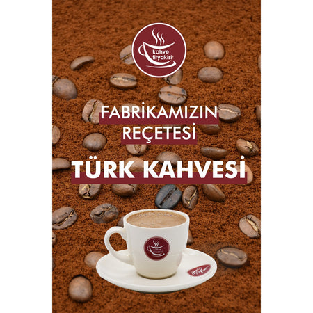 Coffee Addict Medium Roast Turkish Coffee 250 gr Tin - MALLTURK