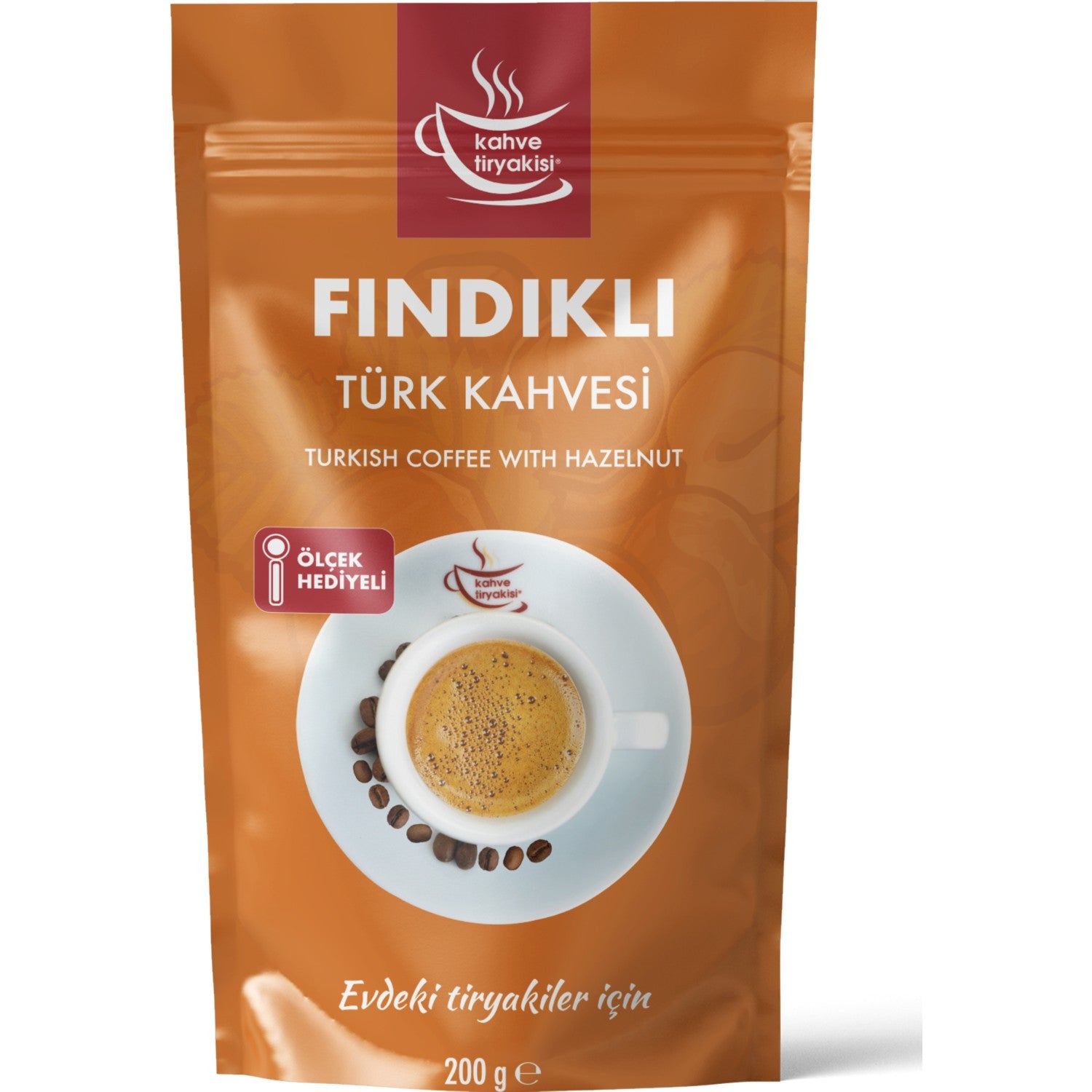 Coffee Addict Hazelnut Turkish Coffee 200 gr - MALLTURK