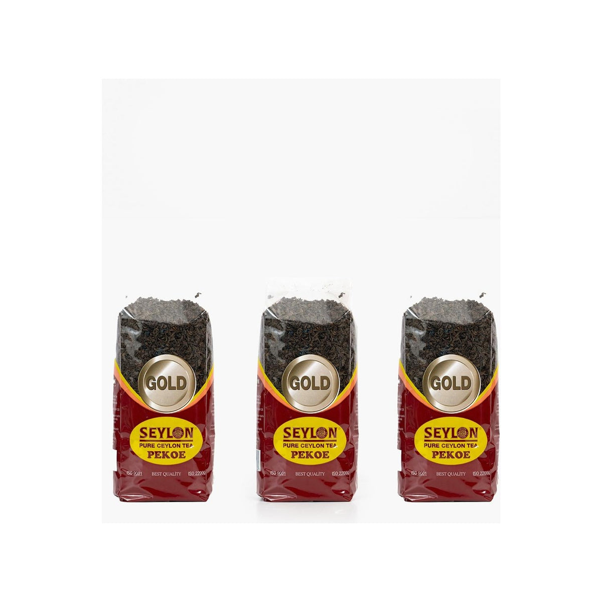 Seylon tea 500 g Seylon Pekoe Gold 100% Saf Ceylon Tea 3 pieces Ithal Seylan Sri Lanka Kacak Siyah Yaprak tea. - MALLTURK