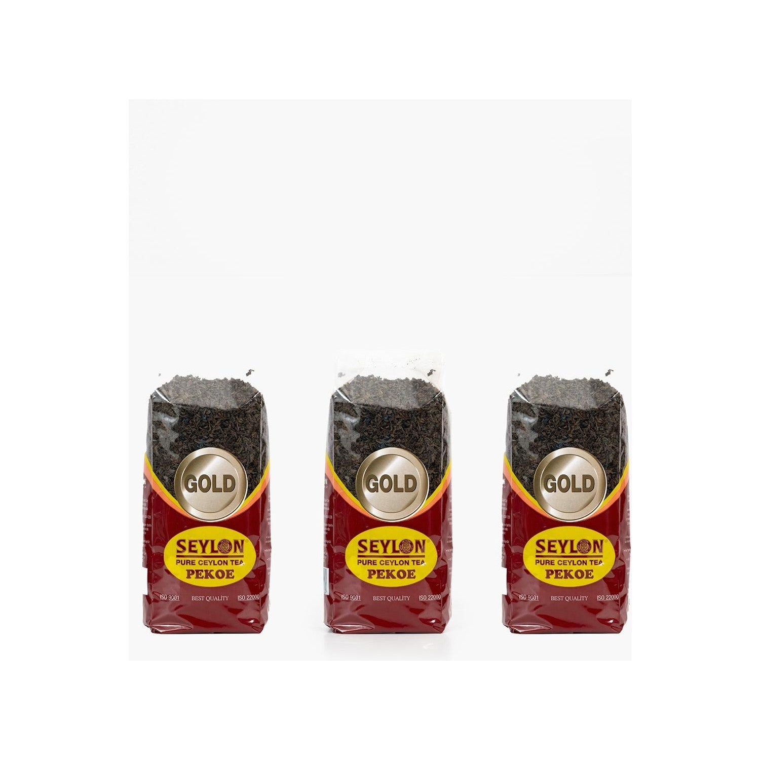 Seylon tea 500 g Seylon Pekoe Gold 100% Saf Ceylon Tea 3 pieces Ithal Seylan Sri Lanka Kacak Siyah Yaprak tea. - MALLTURK