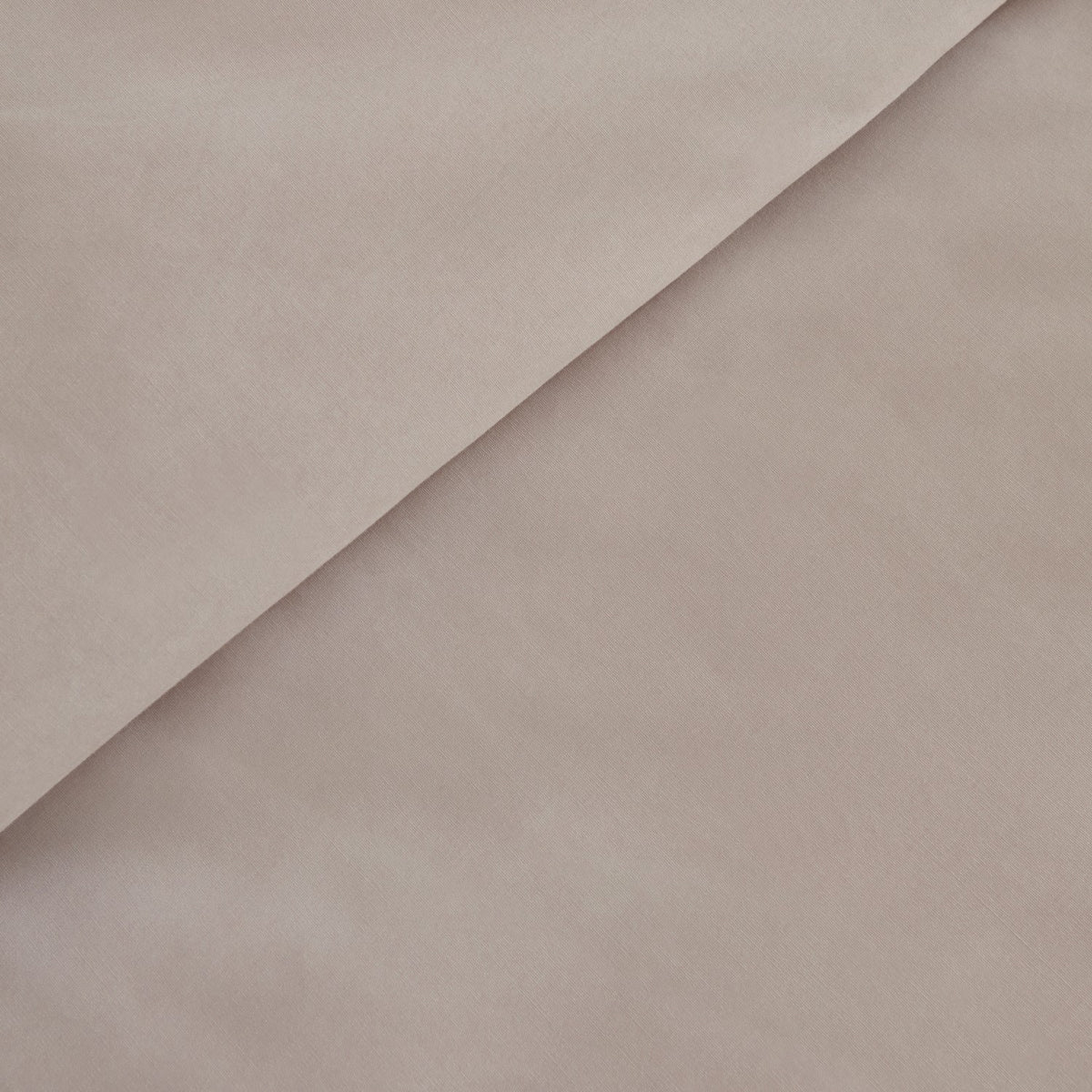 Karaca Home Ina 80 Thread Count %100 Cotton Double Percale Duvet Cover Set Light Gray - MALLTURK