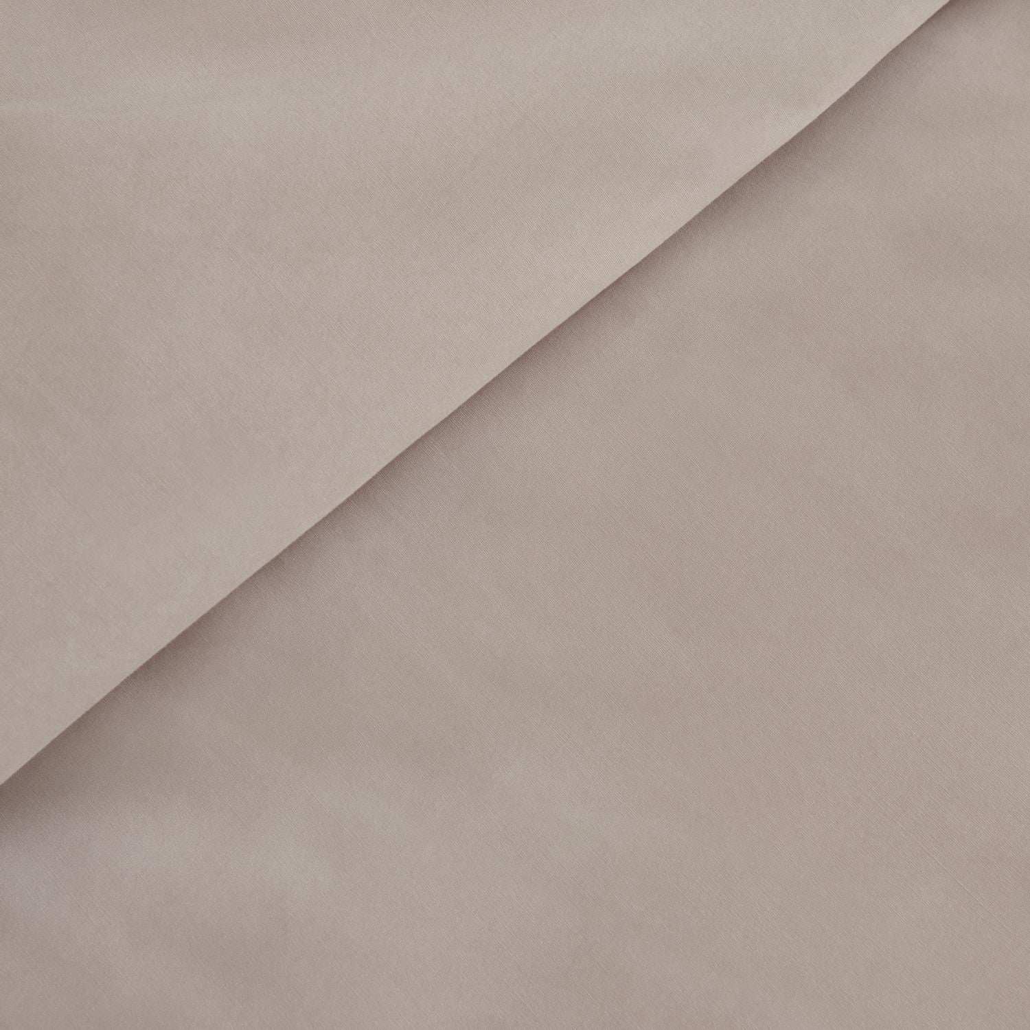 Karaca Home Ina 80 Thread Count %100 Cotton Double Percale Duvet Cover Set Light Gray - MALLTURK