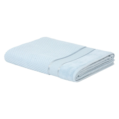 Ozdilek Bright Velvet Bath Towel 90x150 cm Blue - MALLTURK