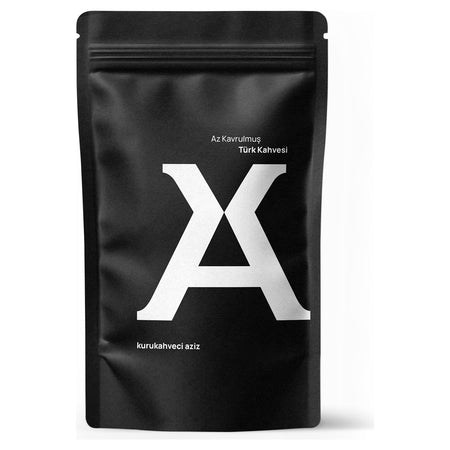 Kurukahveci Aziz Lightly Roasted Traditional Turkish Coffee, Mild Flavor, 500 gr - MALLTURK
