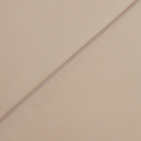 Karaca Home Vinas 80 Thread Count %100 Cotton Double Sateen Piped Duvet Cover Set Beige - MALLTURK