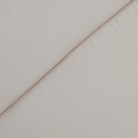 Karaca Home Vinas 80 Thread Count %100 Cotton Double Sateen Piped Duvet Cover Set White - MALLTURK