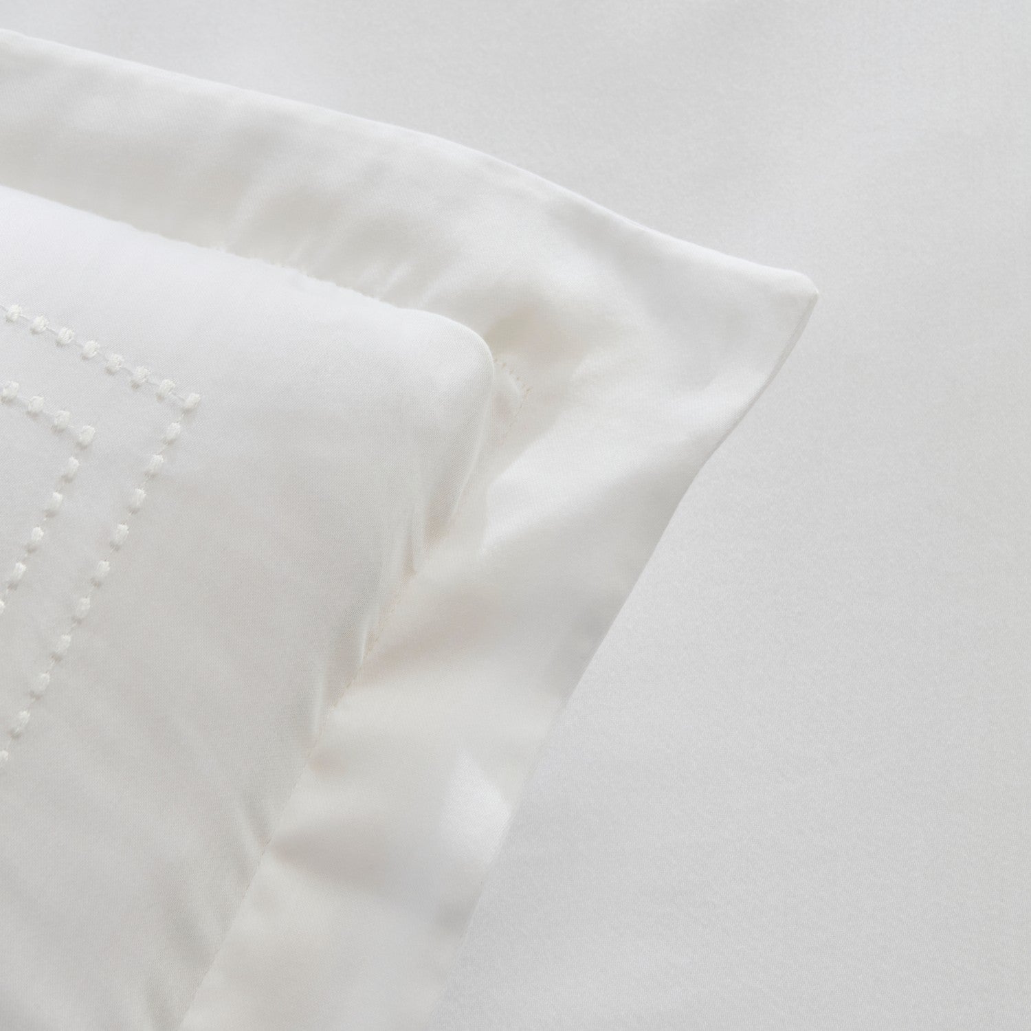 Karaca Home Felves %100 Cotton King Size Duvet Cover Set White - MALLTURK