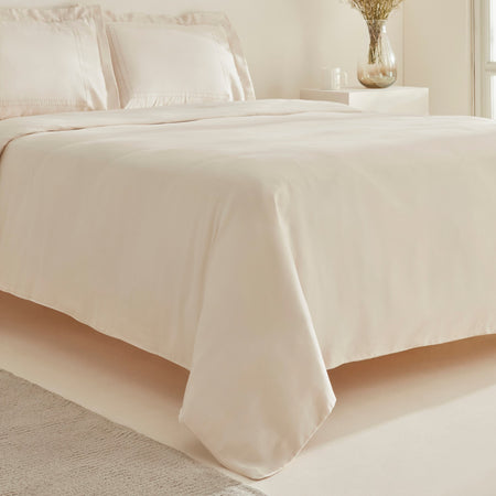Karaca Home Felves %100 Cotton Double Duvet Cover Set Beige - MALLTURK