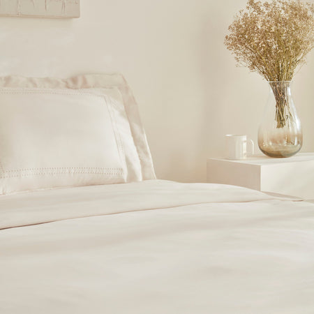 Karaca Home Felves %100 Cotton Double Duvet Cover Set Beige - MALLTURK