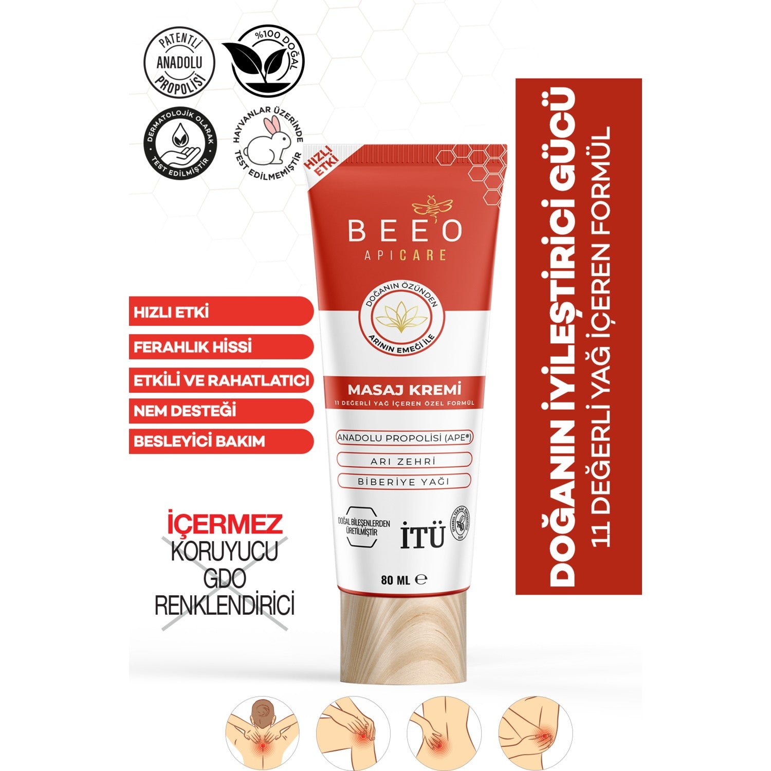 BEE'O Apicare Massage Cream