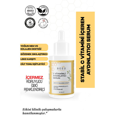 BEE'O C Vitamin Brightening Serum - MALLTURK