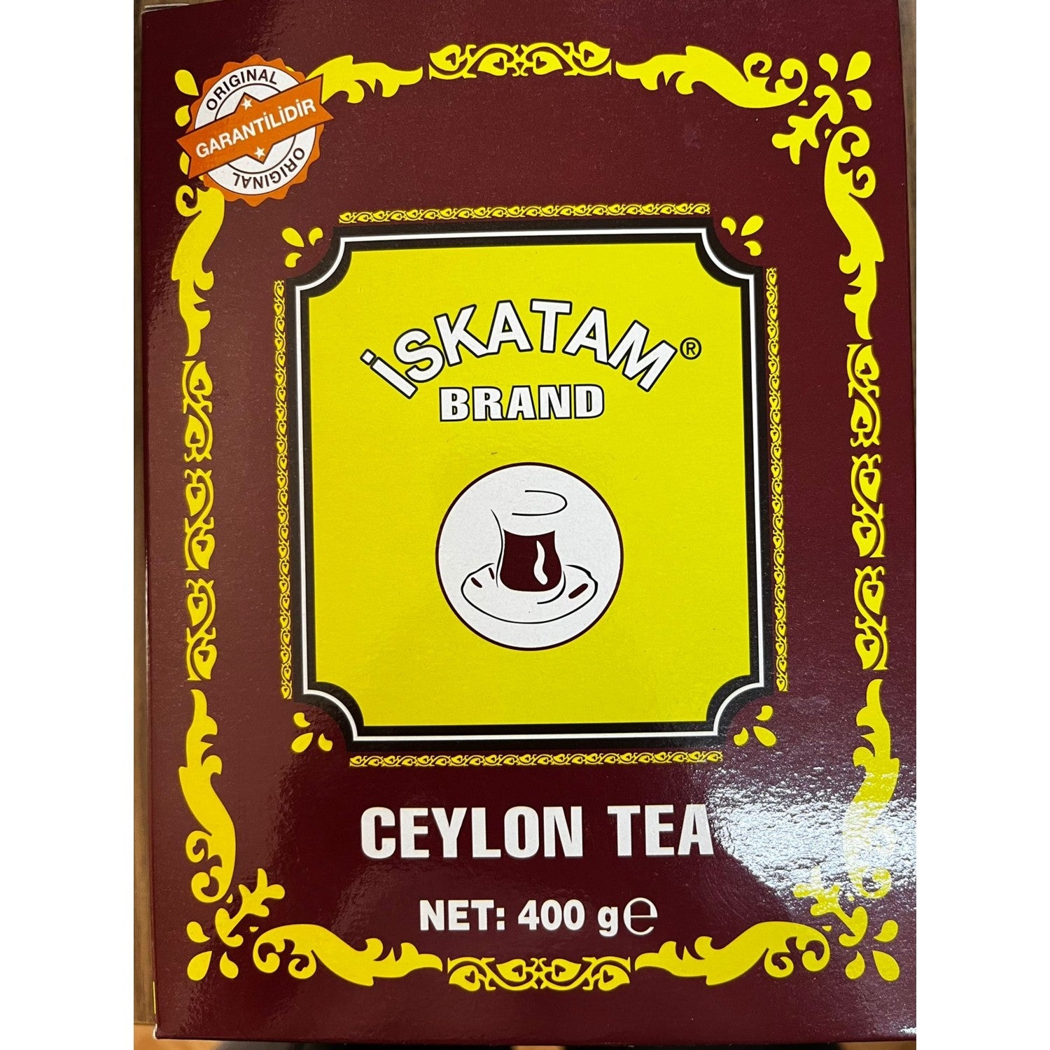 777 Iskatam Kutu Barut Kacak Seylan Ithal tea 400 g - MALLTURK