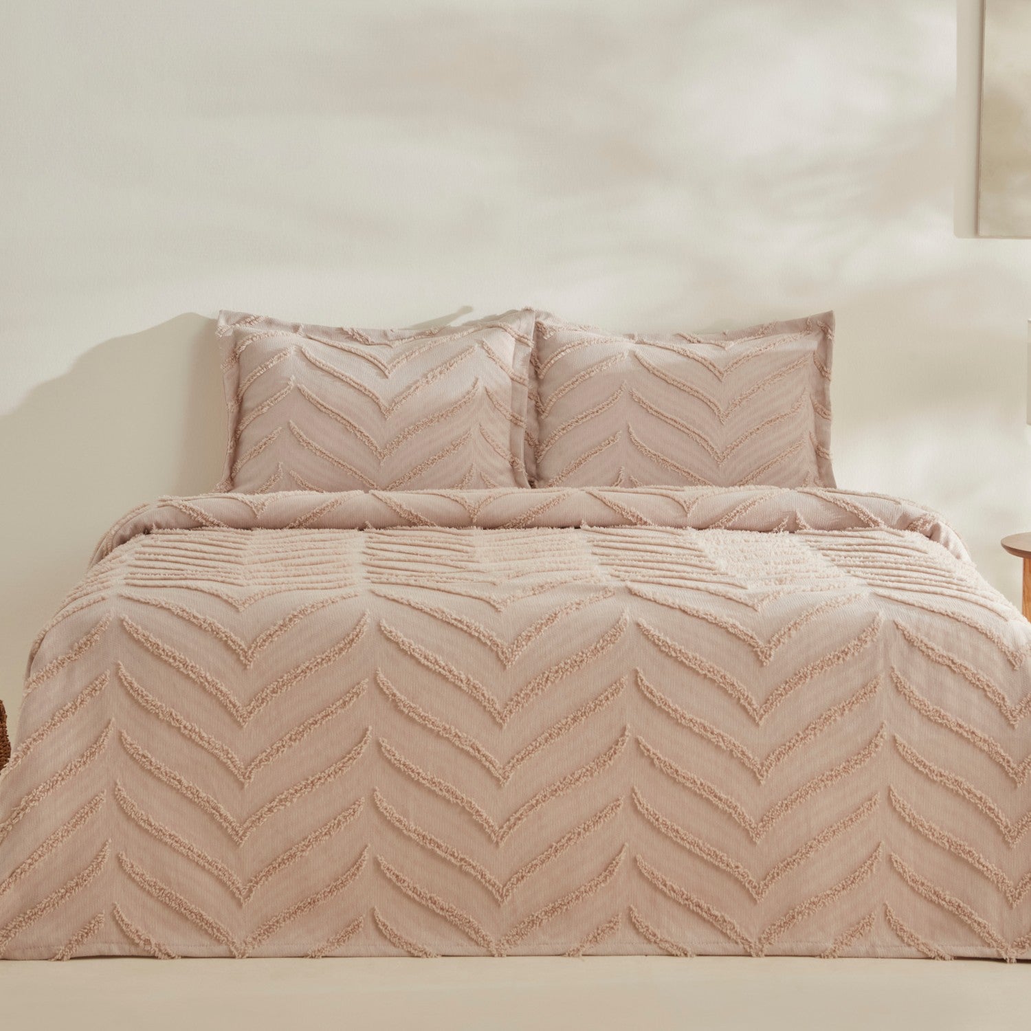 Karaca Home Arlina Geo Stone Double Bedspread - MALLTURK