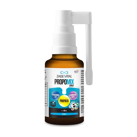 Zade Vital 20 ml Propomix Spray Propolis with Dietary Supplement 11 Yas Ustu Kullanima Uygun - MALLTURK