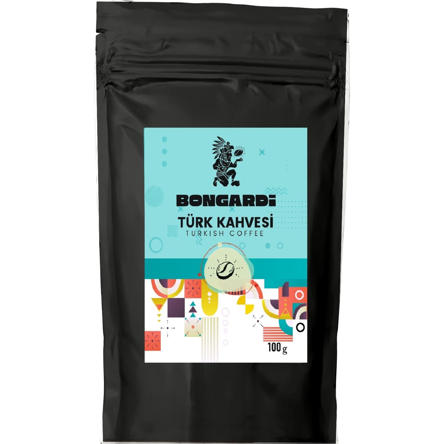 Bongardi Coffee Medium Roast Turkish Coffee 100 g - MALLTURK