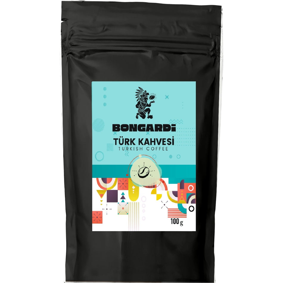 Bongardi Coffee Medium Roast Turkish Coffee 100 g - MALLTURK