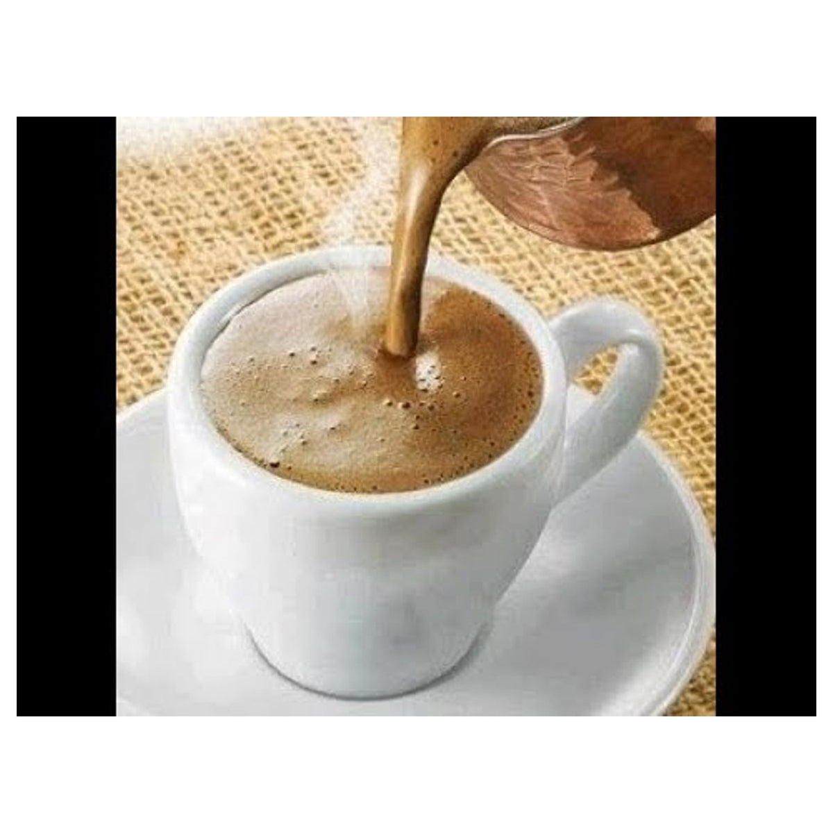 Cinbas Traditional Light Roast Turkish Coffee, Mild and Foamy, 5 x 100 gr - MALLTURK
