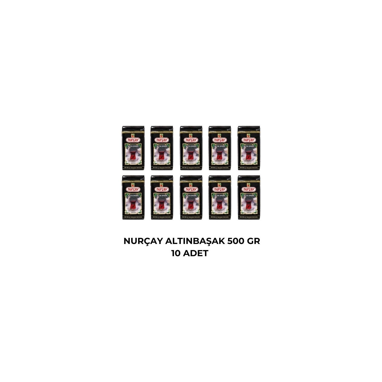 Nurcay Altinbasak tea 500 g - 10 pieces natural leaf black tea Aromasi with quality Secim