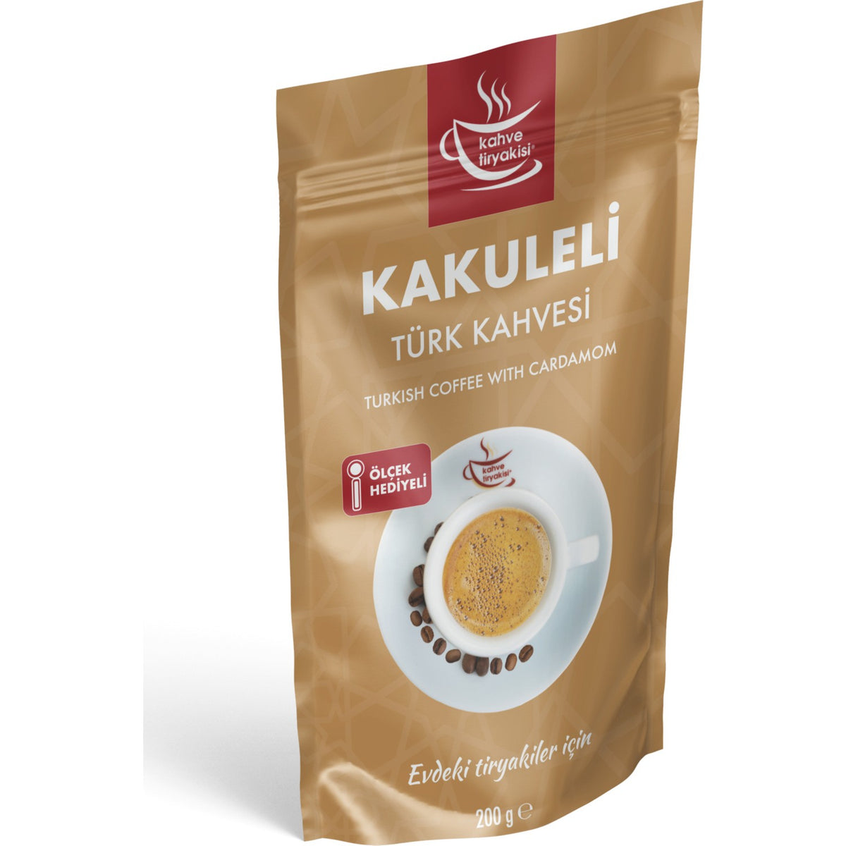 Coffee Addict Cardamom Flavored Turkish Coffee 200 gr Pack - MALLTURK