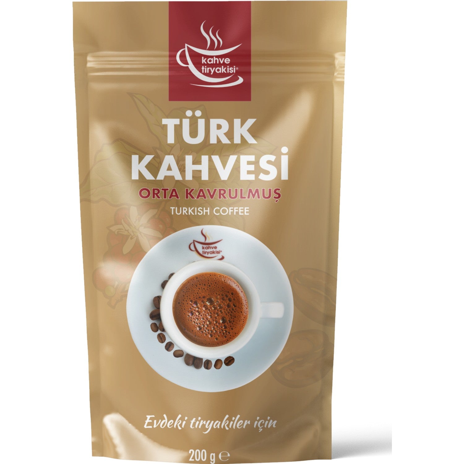 Coffee Addict Medium Roast Turkish Coffee 200 gr - MALLTURK