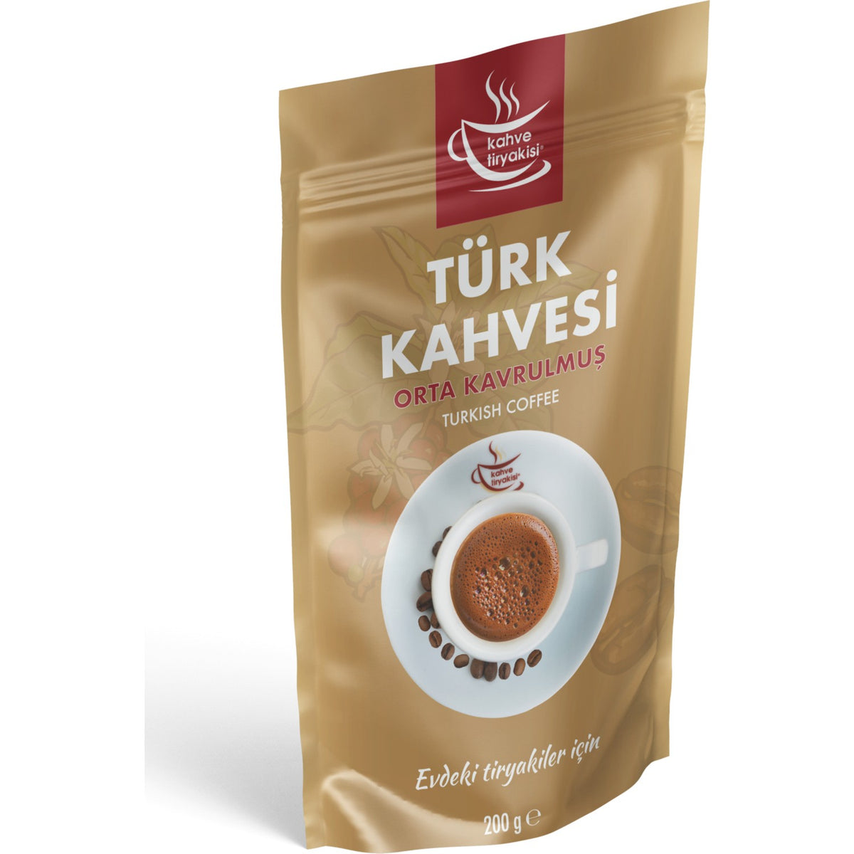 Coffee Addict Medium Roast Turkish Coffee 200 gr - MALLTURK