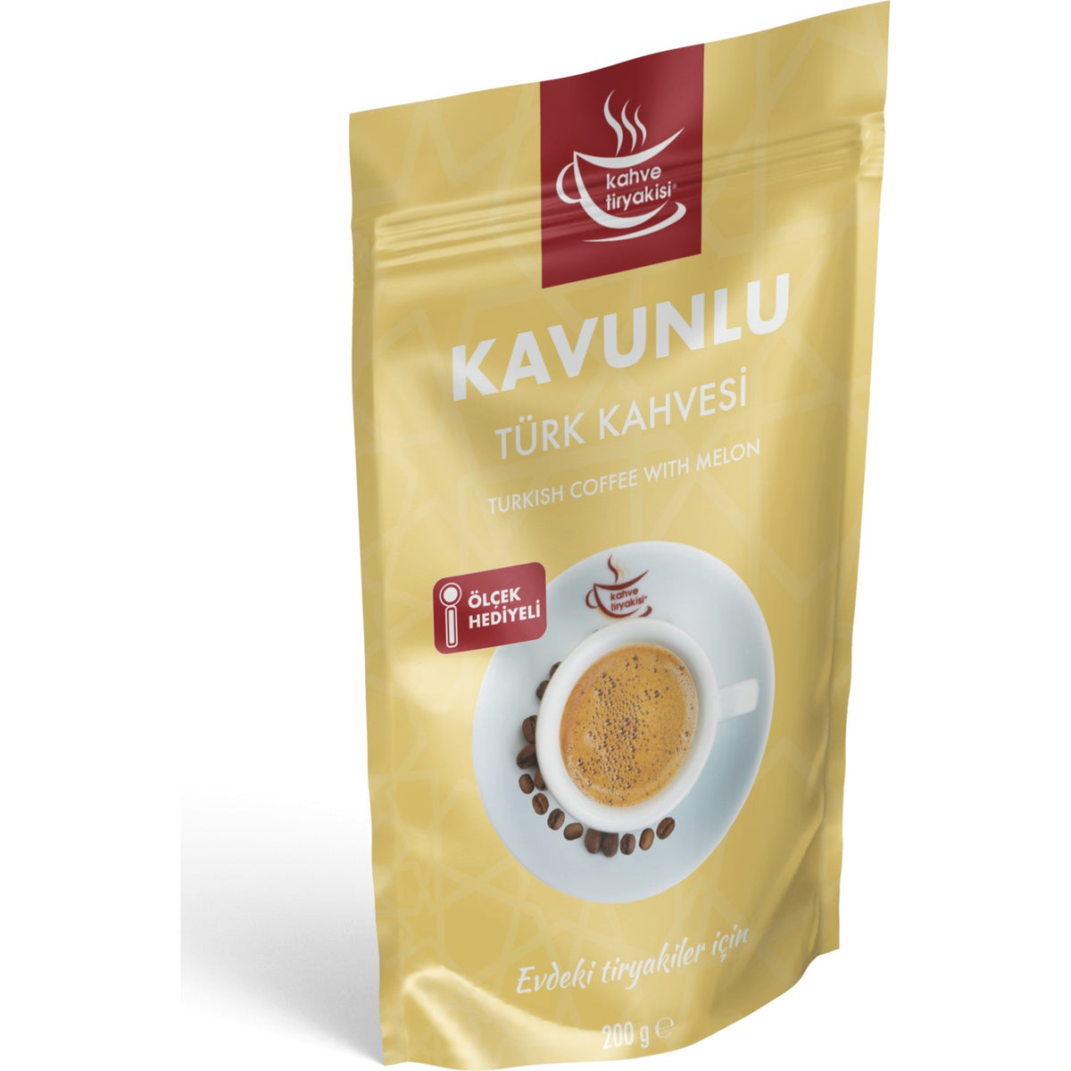 Coffee Addict Melon Flavored Turkish Coffee 200 gr - MALLTURK