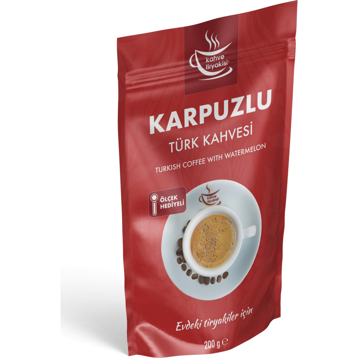 Coffee Addict Watermelon Flavored Turkish Coffee 200 gr Pack - MALLTURK