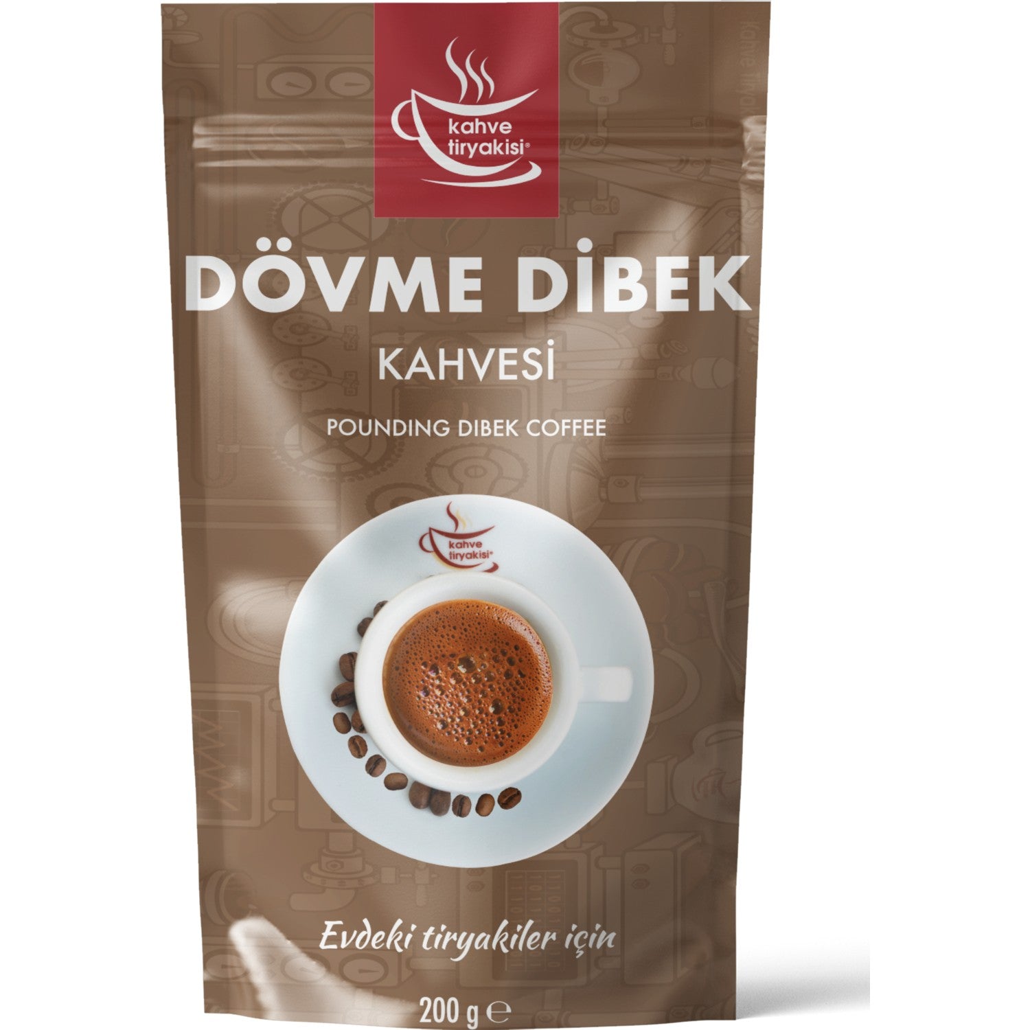 Coffee Addict - Ground Mortar Coffee 200 gr Pack - MALLTURK