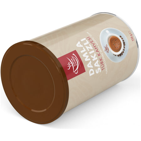 Coffee Addict Mastic Flavored Turkish Coffee 250 gr Tin - MALLTURK