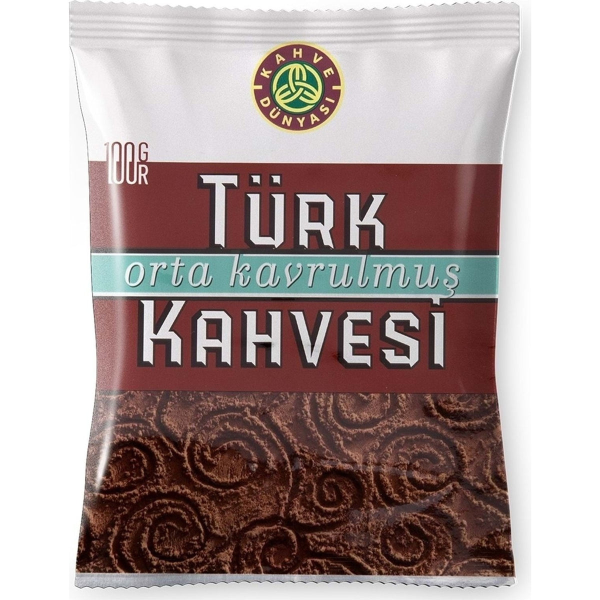 Coffee World Medium Roast Turkish Coffee 100g (Set of 12) Total: 1200g - MALLTURK