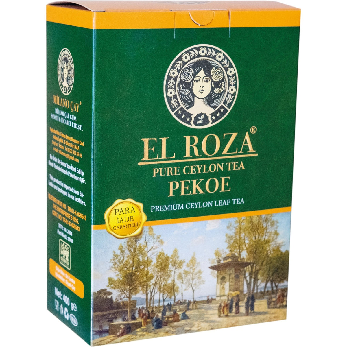 El Roza Premium Pekoe Ithal black tea 400 g - MALLTURK
