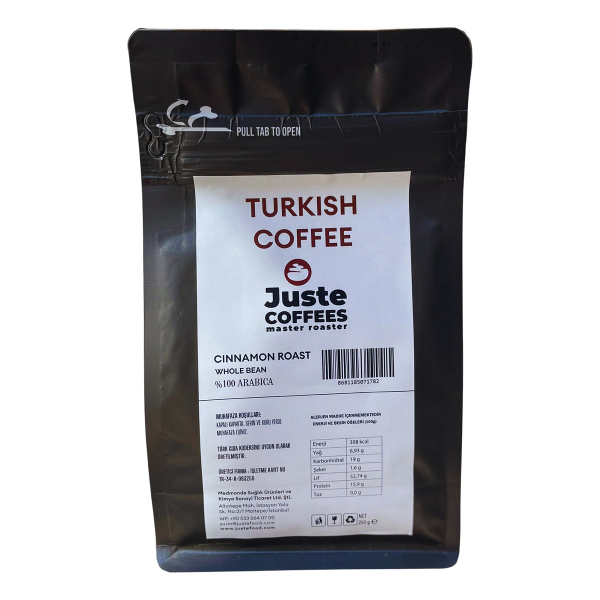 Juste Turkish Coffee 500 gr - MALLTURK