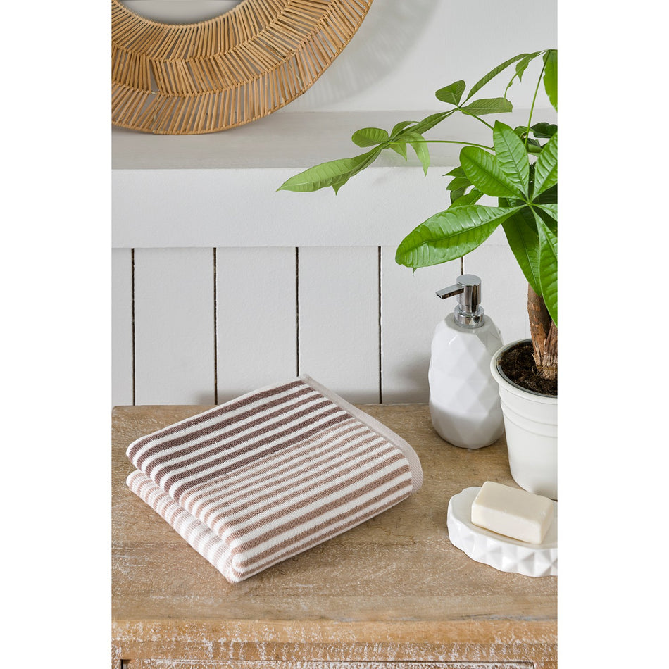 Ozdilek Lined Hand and Face Towel 45x90 cm