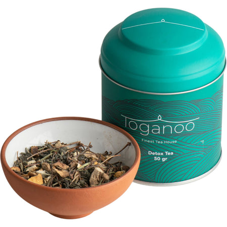 Toganoo Tea Detox green tea ginger lemon Kabugu 50 g - MALLTURK