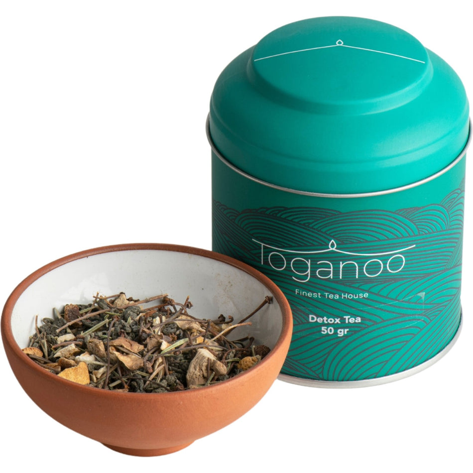 Toganoo Tea Detox green tea ginger lemon Kabugu 50 g - MALLTURK