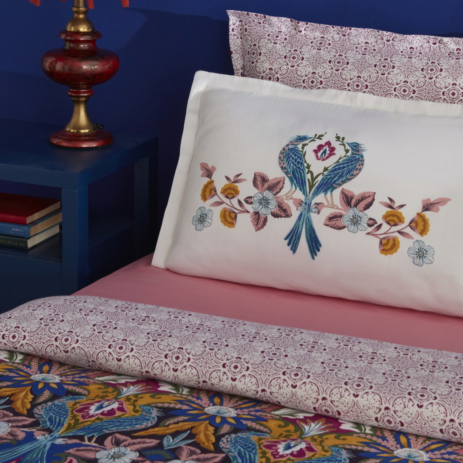 Karaca Home Marsey Double Sateen Duvet Cover Set Multicolor - MALLTURK