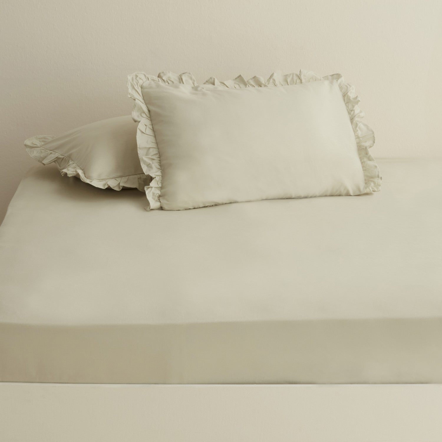 Karaca Home Basic 100% Cotton King Size Flat Sheet, Sage - MALLTURK