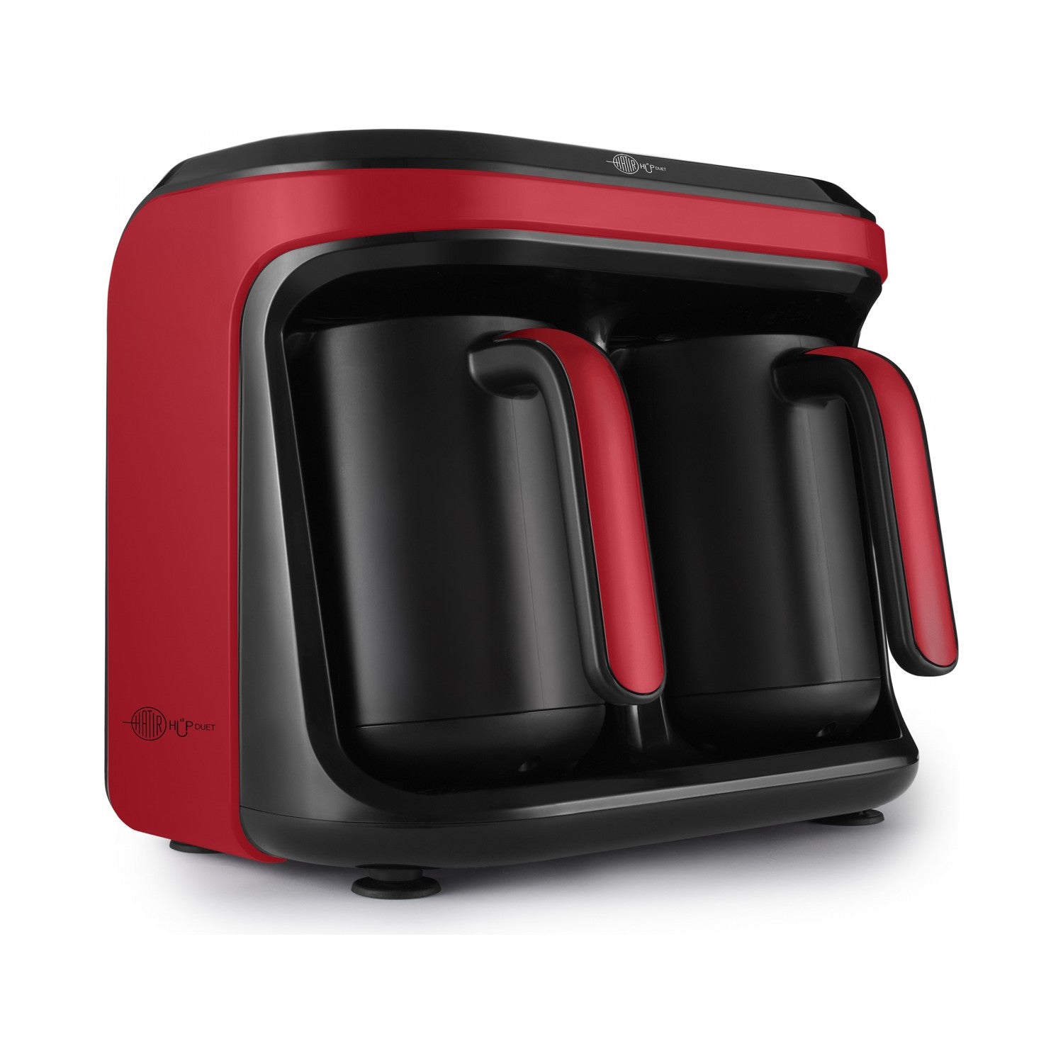 Karaca Hatir Hup Duet Aroma Turkish Coffee Maker, Imperial Red - MALLTURK