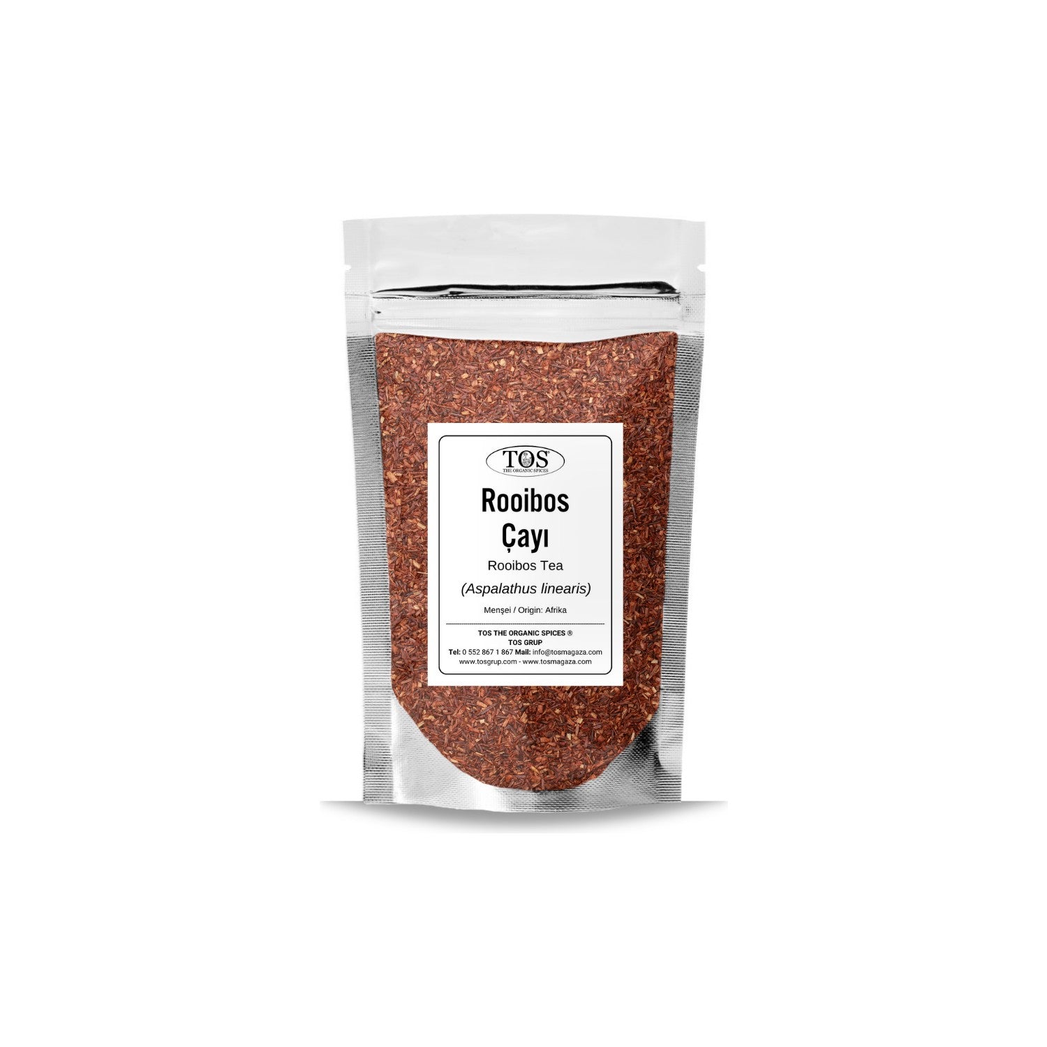 TOS The Organic Spices Rooibos tea 40 g (1. Kalite) Aspalathus Linearis, Rooibos Tea - MALLTURK