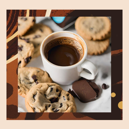 Mim And More Chocolate Chip Turkish Coffee, Chocolate Cookie Flavored Turkish Coffee, 200 Gr - MALLTURK