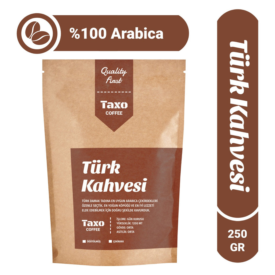 Taxo Coffee Turkish Coffee 250g - MALLTURK