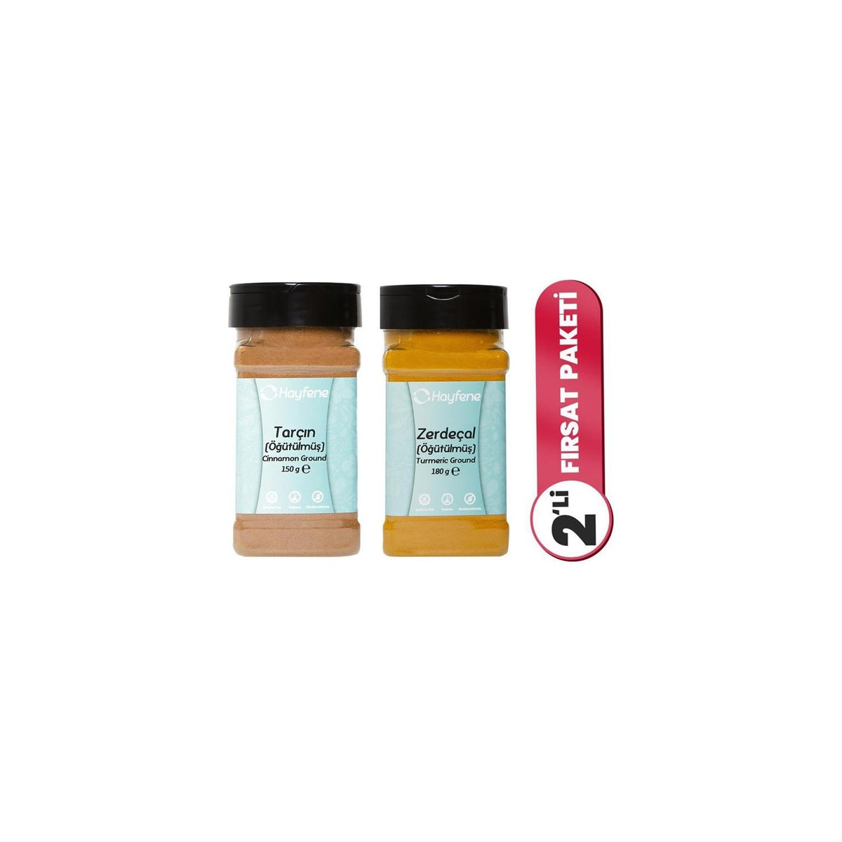 Hayfene Cinnamon and Turmeric Set