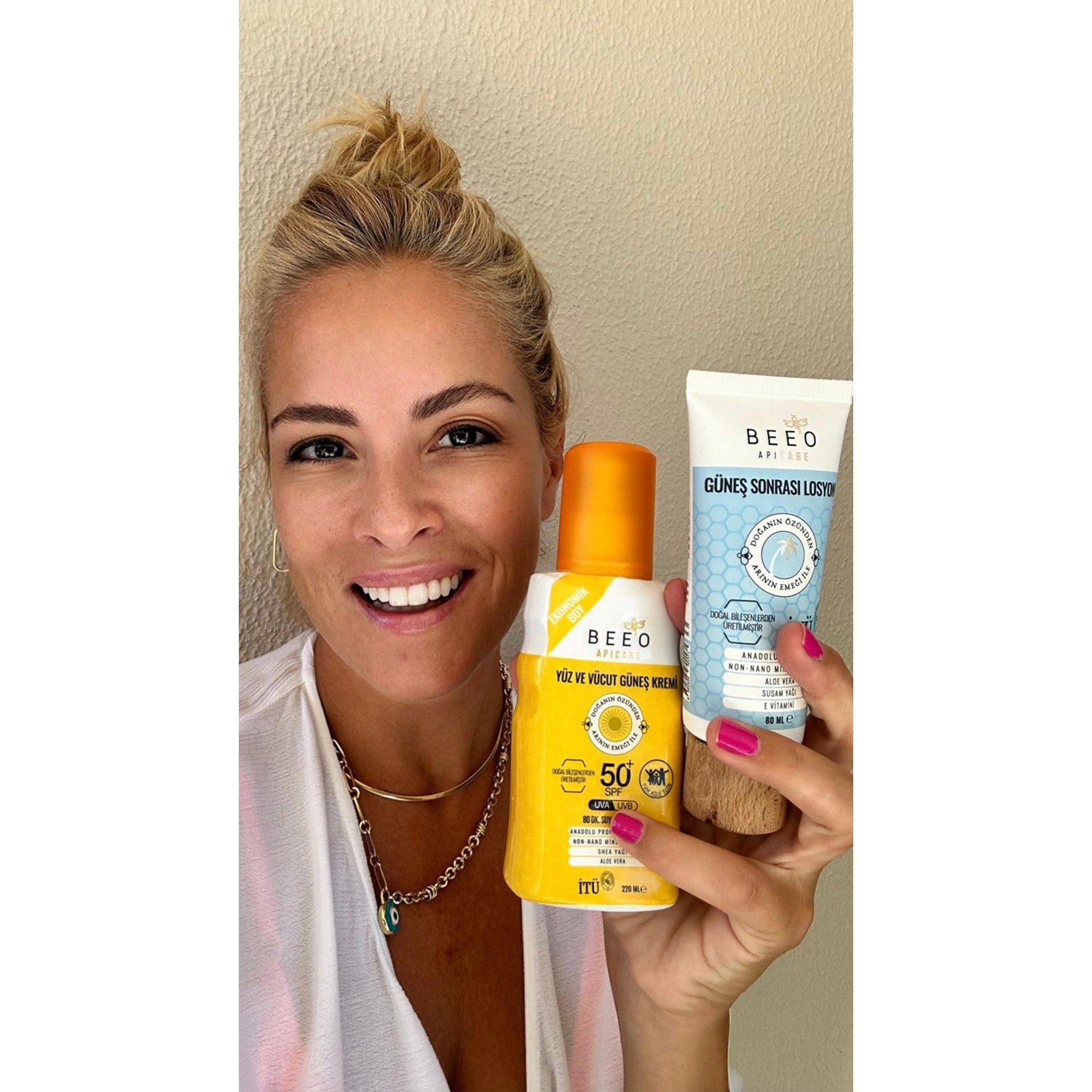 BEE'O Apicare With Propolis Organic Face and Body Sunscreen - MALLTURK