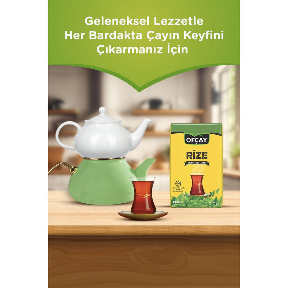 Ofcay Keyfine Rize tea Dokme 1000 g - MALLTURK