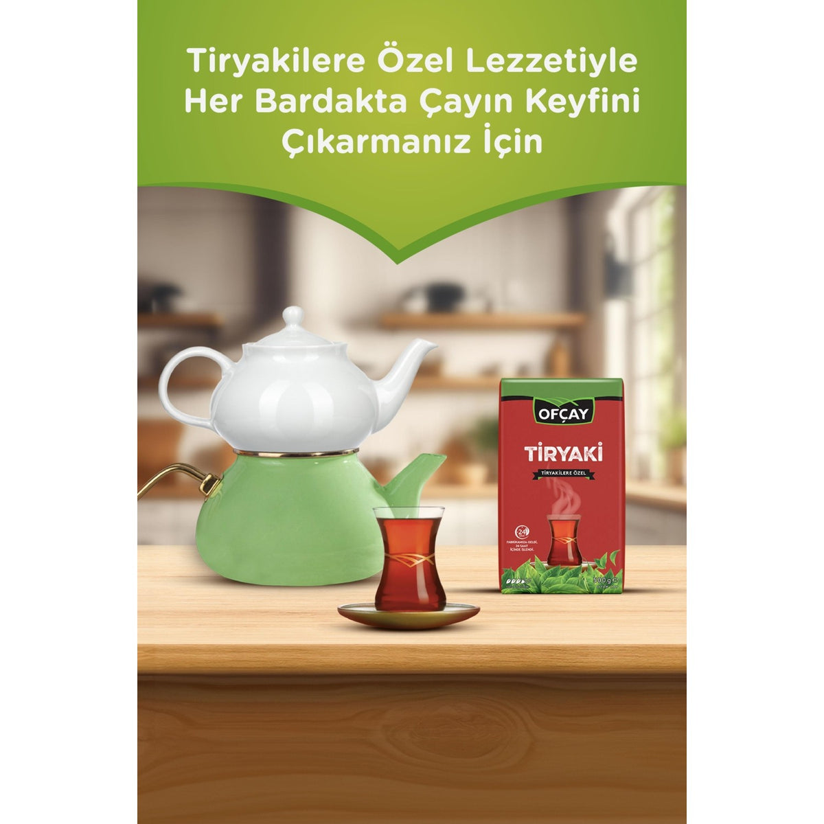 Ofcay Tiryaki loose leaf black tea 500 g - MALLTURK