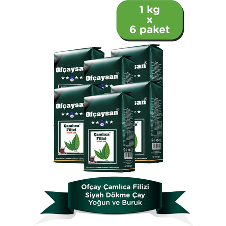 Ofcaysan Camlica Filizi tea 1000 g x 6-pack - MALLTURK