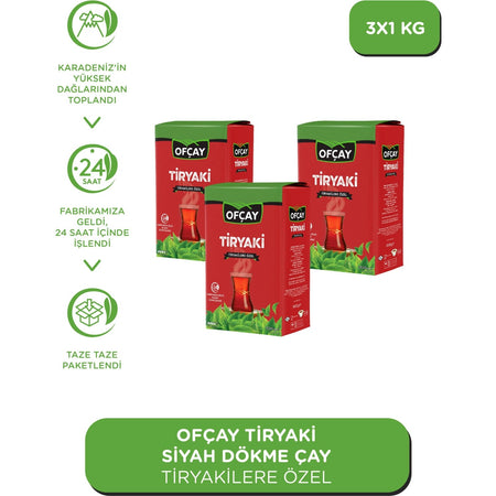 Ofcay Tiryaki loose leaf black tea 3 kg flavored and quality tea Deneyimi - MALLTURK
