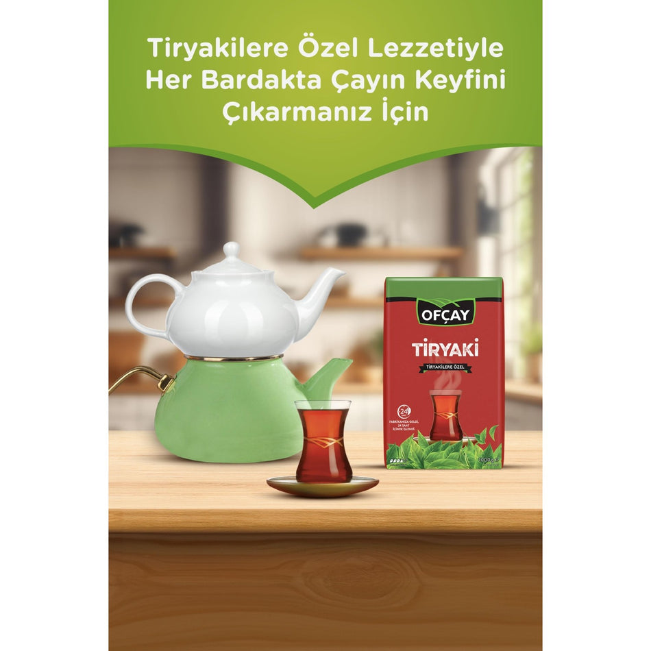 Ofcay Tiryaki loose leaf black tea 3 kg flavored and quality tea Deneyimi - MALLTURK