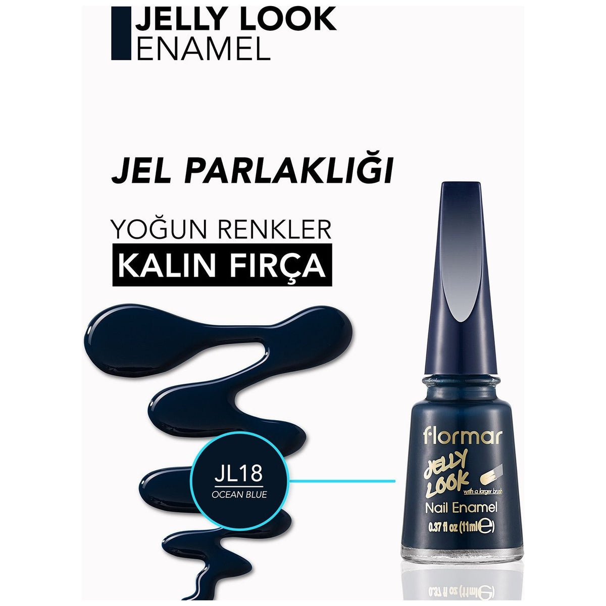 Flormar Jelly Look Nail Polish - MALLTURK