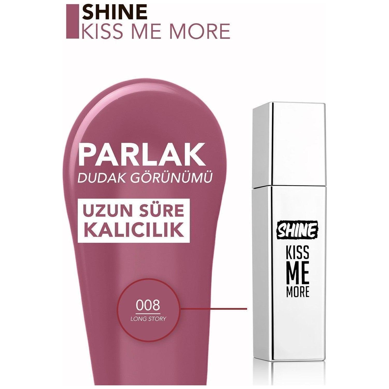 Flormar Shine Kiss Me More Liquid Lipstick - MALLTURK